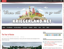 Tablet Screenshot of kriegerland.net